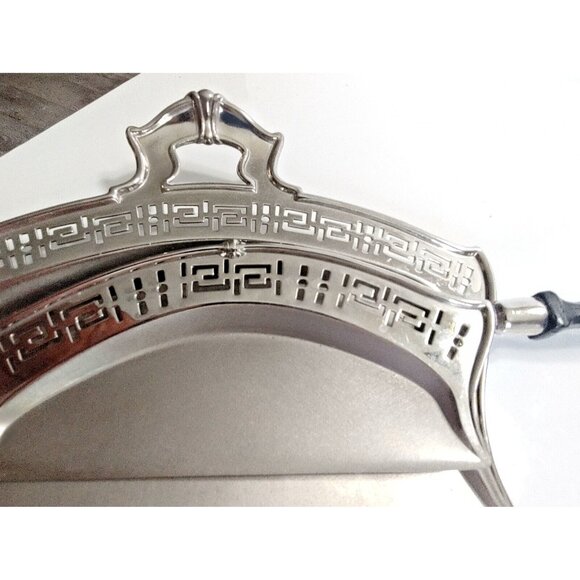 MANNING QUALITY BOWMAN TABLE DUSTPAN CRUMBS SCOOP SET Bakelite Handle - Picture 11 of 11